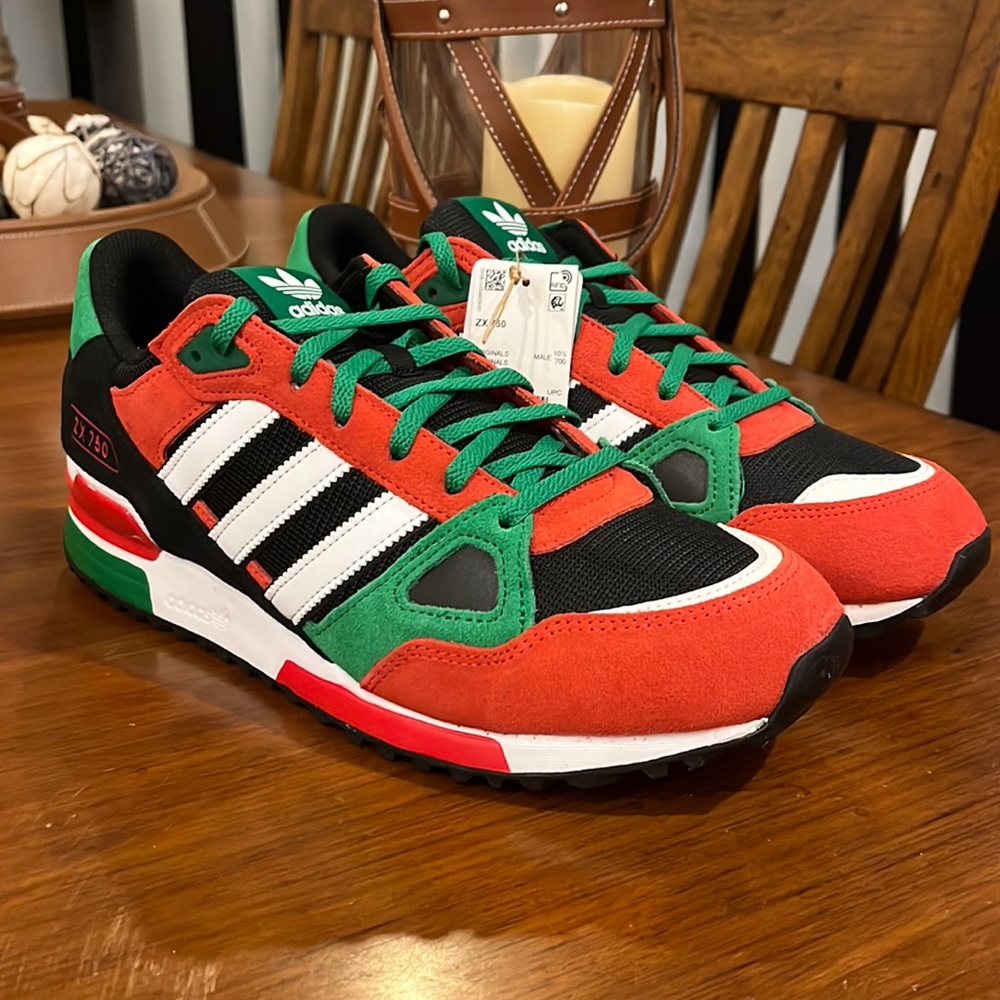 Adidas ZX750 ZX 750 Christmas shoes Sneakers new FZ5895 Mens Size 11